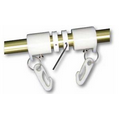 White NeverFurls Complete Kit w/ Shaft Collars (3" Diameter Pole)